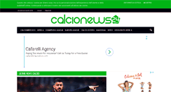 Desktop Screenshot of calcionews24.com